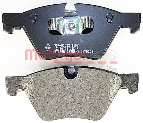 METZGER 1170203 Bremsbelagsatz, Scheibenbremse